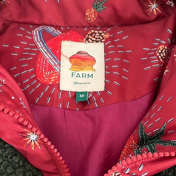 Farm Rio cropped puffer jacket - Picture 2 of 9